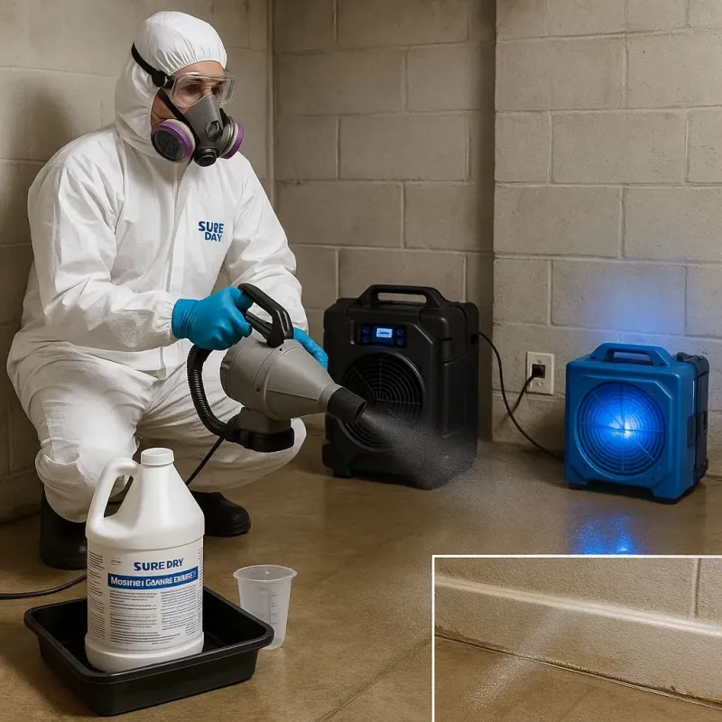Sanitization and Odor Removal process in Lake Forest, FL